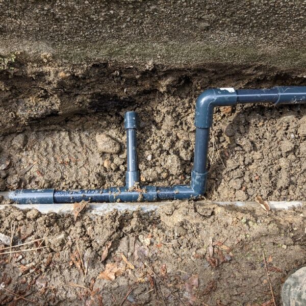 外部水栓　水漏れ補修